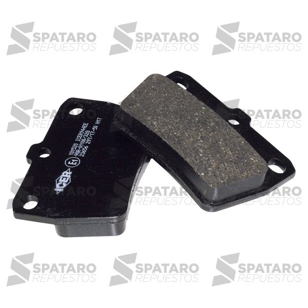 PASTILLA DE FRENO TRASERA TOYOTA RAV4 2001-2005 Icer - Imagen 4