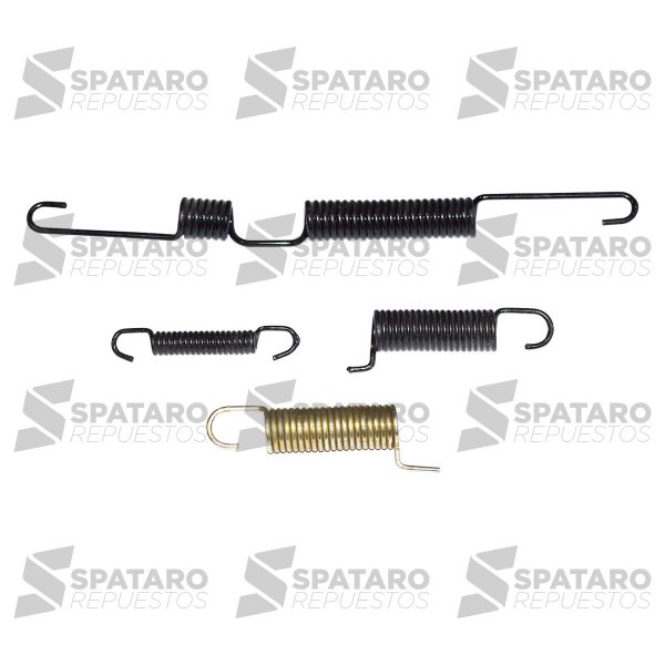049423L5L07-01 JUEGO DE RESORTES FRENO HILUX 1996-2004 3L 4X4 / 5L TODAS - Imagen 1