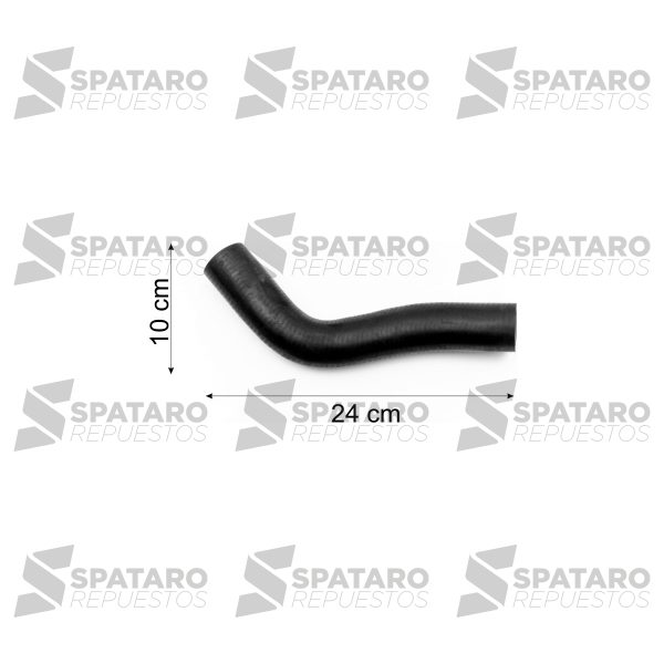 1657154590-01 MANGUERA DE RADIADOR SUPERIOR HILUX 1992-2004 2.8-3.0 3L-5L Original - Imagen 1