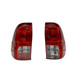 JUEGO FAROS TRASEROS HILUX 2016-2020  TIPO KOITO/VALEO CON PORTA LAMPARAS  TYC Tailandia