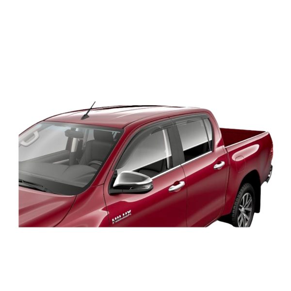 JUEGO COMPLETO DEFLECTOR VENTANILLA HILUX 2016-2025 REVO ORIGINAL - Imagen 1