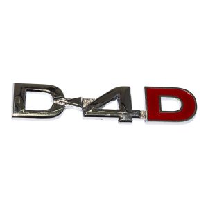 EMBLEMA "D4D" DE PUERTA HILUX-SW4 2005-2015 SPT