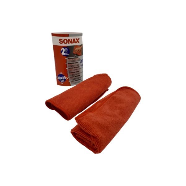 MICROFIBRA SONAX JUEGO X 2 DE 40X40 CM SONAX - Imagen 1