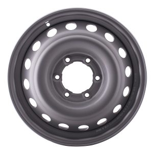 LLANTA DE CHAPA TOYOTA HILUX 2016 AL 2018 17X6 GRIS CLARO DX ORIGINAL