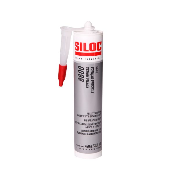 FORMADOR DE JUNTAS SILOC 8600  GRANDE 420 G/ 300ML GRIS - Imagen 1