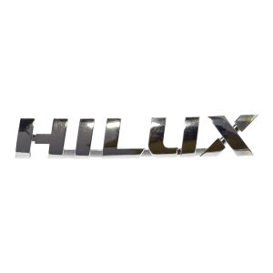 EMBLEMA "HILUX" DE PORTON/ PUERTAS  "CON PEGAMENTO" HILUX 2016-2023 REVO Taiwan