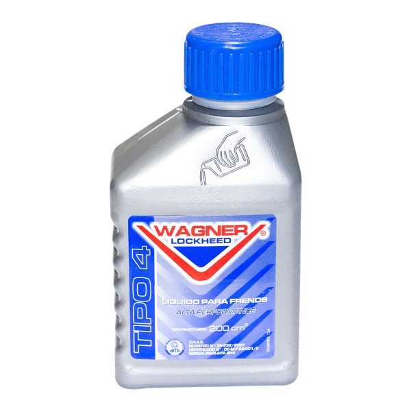 1_638143924290829267 LIQUIDO DE FRENOS TIPO4 X 200 ML WAGNER LOCKHEED - Imagen 1