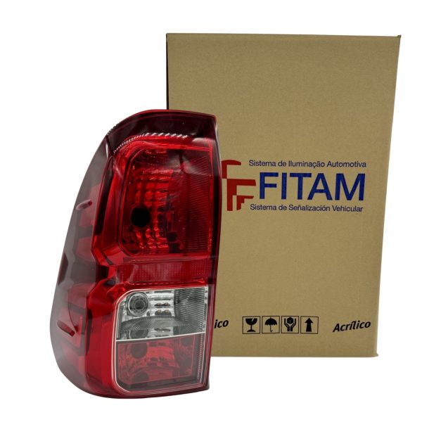 1_638493938928576255 FARO TRASERO HILUX 2016-2024 IZQUIERDO CON PORTALAMPARAS DX-SR FITAM - Imagen 1