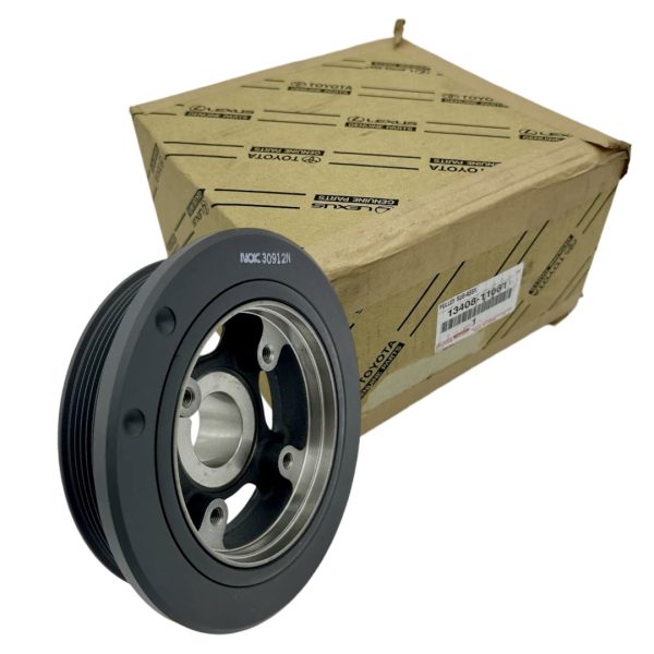 POLEA DE CIGUEÃ‘AL HILUX-SW4 2016-2024 1GD/2GD REVO ORIGINAL - Imagen 1