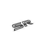 EMBLEMA "SR" PORTON TOYOTA HILUX 2005-2015 CALCOMANIA NACIONAL