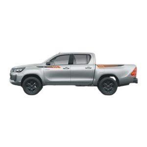 CALCO JUEGO DE FRANJAS HILUX 2021.... BRONCE   (son 4 dos de cada lado) Alternativas