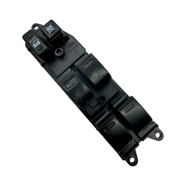 1_638800566717452049 CONJUNTO TECLA LEVANTA CRISTAL HILUX 2005-2015/ SW4 2005-2015 DEL IZQ *PLACA GRIS* 18 PINES SPT - Imagen 1