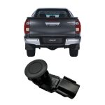 SENSOR ESTACIONAMIENTO PARAGOLPE TRASERO HILUX-SW4 2021-2026 / RAV4 2013-2016 *NEGRO MATE* SPT