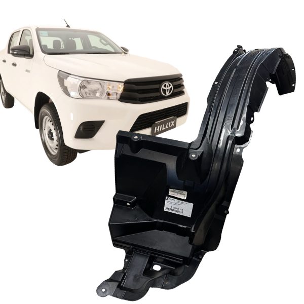 GUARDAPLAST DELANTERO HILUX 2016-2023 DX IZQUIERDO REVO ORIGINAL - Imagen 1
