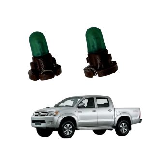 JUEGO * X 2 *LAMPARAS VERDE DE TABLERO HILUX-SW4 2005-2015 SPT