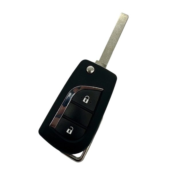 1_638923389129205394 LLAVE DE ARRANQUE HILUX 2016-2025 DX *NAVAJA /SOLO CARCAZA/2 BOTONES* SPT - Imagen 1