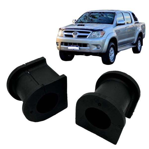 JUEGO DE BUJES DE BARRA ESTABILIZADORA HILUX-SW4 2005-2015 VIGO TAILANDIA - Imagen 1