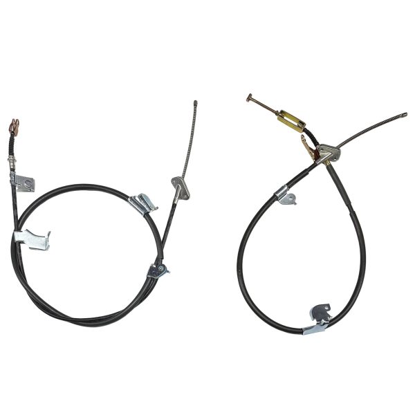 1_638939641259659489 JUEGO X 2 CABLES FRENO MANO HILUX 2016-2024 IZQ/DER REVO NACIONAL - Imagen 1