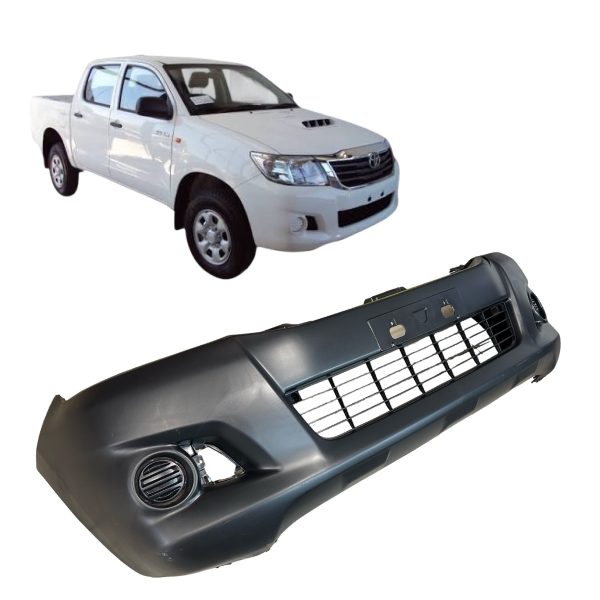 1_638939644235970077 PARAGOLPE DELANTERO HILUX 2012-2015 *SIN FENDER* NACIONAL - Imagen 1