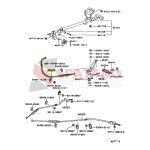 CABLE DE FRENO DELANTERO HILUX 1992-2001 2.8-3L 4x2 Japon - Imagen 2