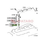 JUEGO X 4 ORING INYECTOR HILUX 2005-2015 2.5-3.0 1KD/2KD - Imagen 2
