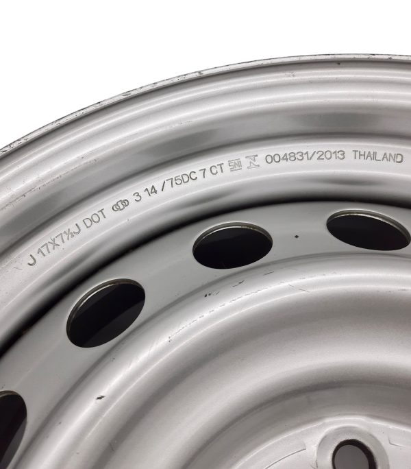LLANTA DE CHAPA HILUX 2012-2015  17x7.5 ***CON DETALLES *** SRV LIMITED AUXILIO - Imagen 2
