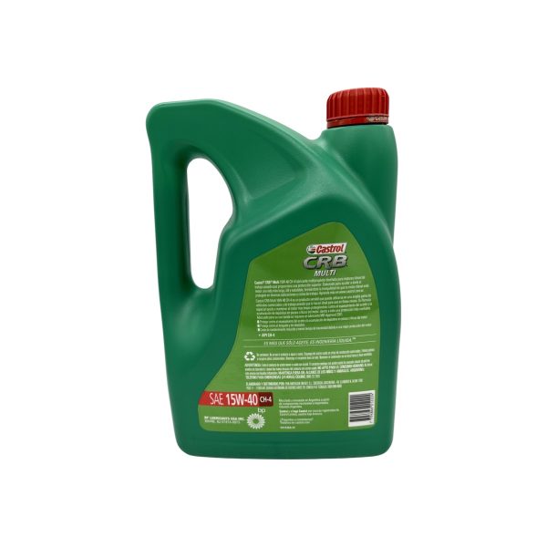 ACEITE DE MOTOR CASTROL 15W/40 CRB MULTI 4LTS *PARA DIESEL* - Imagen 2