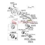 CONO AJUSTA CUERPO CUBO HILUX 1992-2004 3L/5L - Imagen 2