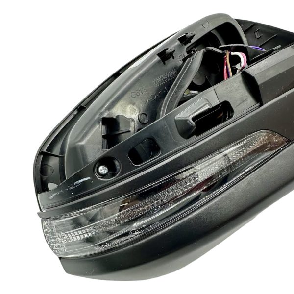 ESPEJO HILUX 2021-2026 DX/SR ELECTRICO CON FARO FUME SIN CARCAZA DERECHO ORIGINAL - Imagen 2