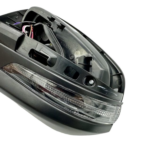 ESPEJO HILUX 2021-2026 DX/SR ELECTRICO CON FARO FUME SIN CARCAZA IZQUIERDO ORIGINAL - Imagen 2