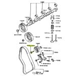 BULON TENSOR FIJO DISTRIBUCION HILUX 1992-2004 3L/5L ORIGINAL - Imagen 2