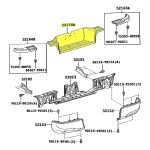 PISADERA MEDIO PARAGOLPE TRASERO HILUX 2016-2024 REVO NACIONAL - Imagen 2