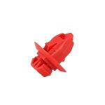 JUEGO X 10 CLIP FENDER GUARDABARRO HILUX-SW4 2005-2015 ROJO - Imagen 2
