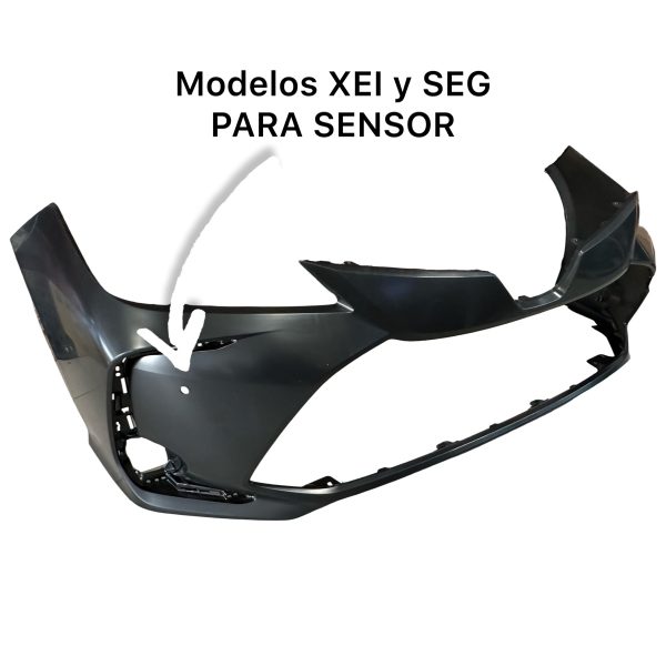 PARAGOLPE DELANTERO COROLLA 2020-2024 XEI / SEG C AGUJERO SENSOR  ORIGINAL - Imagen 2