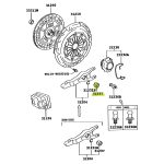 GOMA DE PIVOTE HORQUILLA EMBRAGUE HILUX-SW4 2005-2015 VIGO 1KD/2KD - Imagen 2