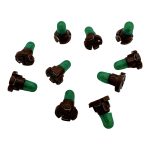 JUEGO * X 10  *LAMPARAS VERDE DE TABLERO HILUX-SW4 2005-2015 SPT - Imagen 2