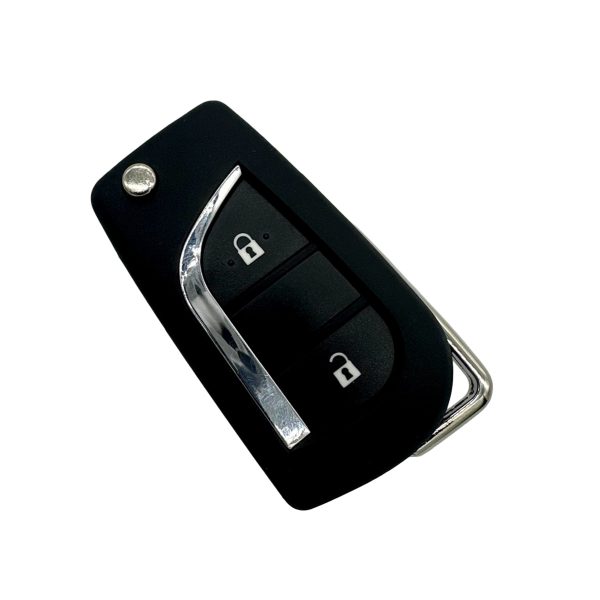 LLAVE DE ARRANQUE HILUX 2016-2025 DX  *NAVAJA /SOLO CARCAZA/2 BOTONES*   SPT - Imagen 2