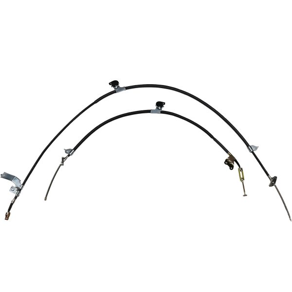 JUEGO X 2 CABLES FRENO MANO HILUX 2016-2024 IZQ/DER REVO NACIONAL - Imagen 2