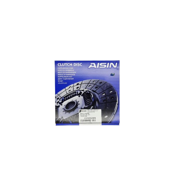 DISCO DE EMBRAGUE HILUX/SW4 2005-2015 1KD/2KD JAPON - Imagen 3