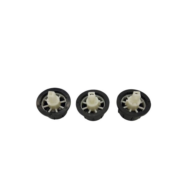 JUEGO X 3 PERILLAS CONTROL CALEFACCION AIRE HILUX 2012-2015 VIGO TAIWAN - Imagen 3