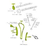 KIT DISTRIBUCION COROLLA 2002-2011// RAV4 2001-2005 1ZZFE NAFTA TAIWAN - Imagen 3