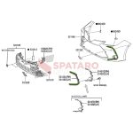 MOLDURA REJILLA LATERAL COROLLA 2020-2023 IZQUIERDA - Imagen 3