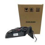 ESPEJO HILUX 2016-2020 SRV/SRX IZQUIERDO ELECTRICO CON FARO CRISTAL SIN CARCAZA 9 CABLES ORIGINAL - Imagen 3