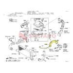 MANGUERA INTERCOOLER HILUX-SW4-INNOVA 2019-2024 N2 CON ACOPLE RAPIDO LADO IZQUIERDO ORIGINAL - Imagen 3