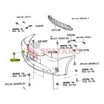 TAPA PARAGOLPE DEL ETIOS 2013-2016 PARA TIRAR EL AUTO - Imagen 3