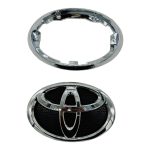 EMBLEMA "LOGO"  DE PARRILLA  HILUX 2016-2023 Revo *medida 19 cm largo x 13 cm alto* Brasil - Imagen 3