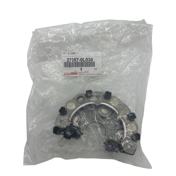 PLAQUETA DE ALTERNADOR HILUX-SW4 2005-2015 VIGO 1KD-2KD TIPO BOSCH Original - Imagen 3