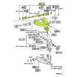 PARRILLA SUPERIOR DERECHA TOYOTA HILUX 3L 4X4 5L TODAS con rotula - Imagen 3