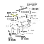 SOPORTE PARAGOLPE TRASERO IZQUIERDO TOYOTA SW4 2012-2015 ORIGINAL - Imagen 3