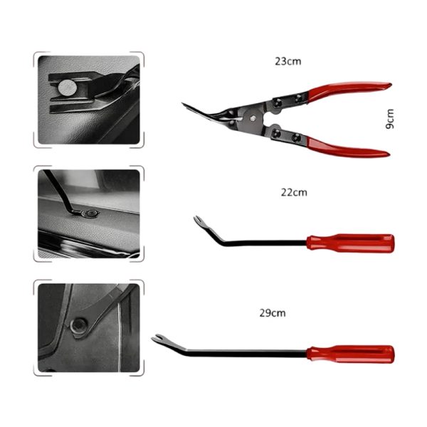KIT HERRAMIENTAS SACA CLIPS 19 PIEZAS CON ESTUCHE SPT - Imagen 3
